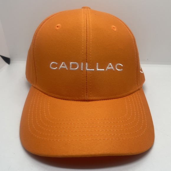 AlamoBranding Other - Cadillac Strap Back Cap Hat ORANGE ADJUSTABLE